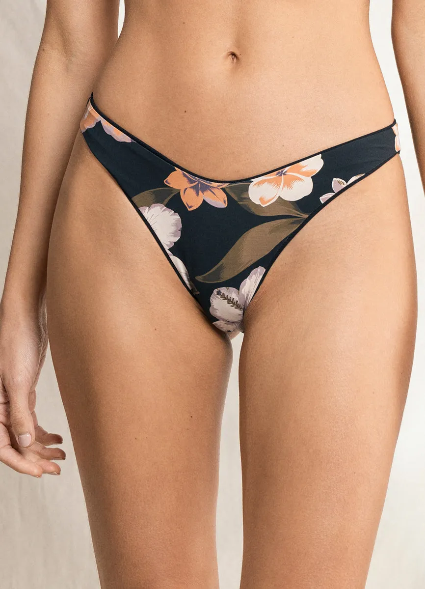 Maaji Black Sapphire Splendour High Leg Bikini Bottom Maaji