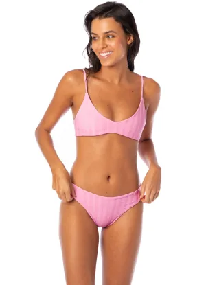 Maaji Blush Rose Liberties Classic Bralette Bikini Top Maaji