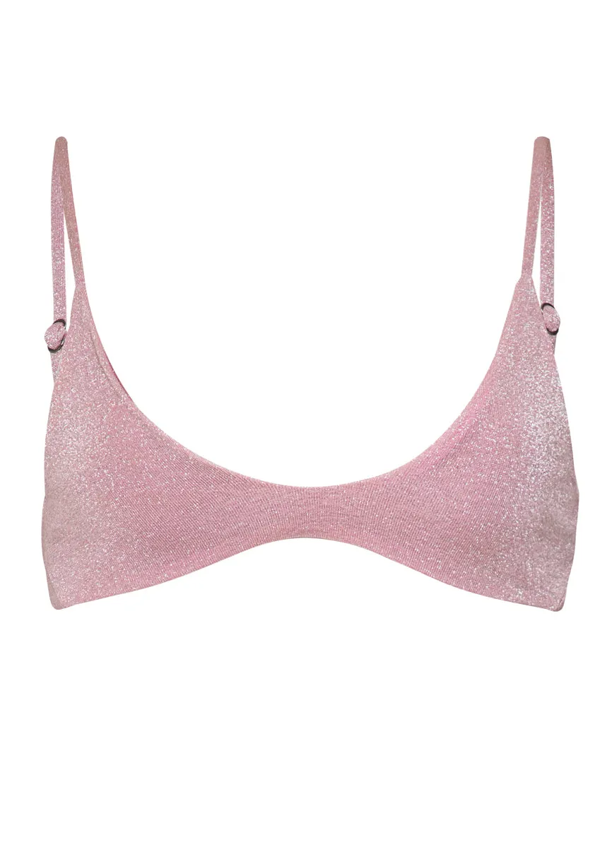 Maaji Blush Shine Creta Sporty Bralette Bikini Top Maaji