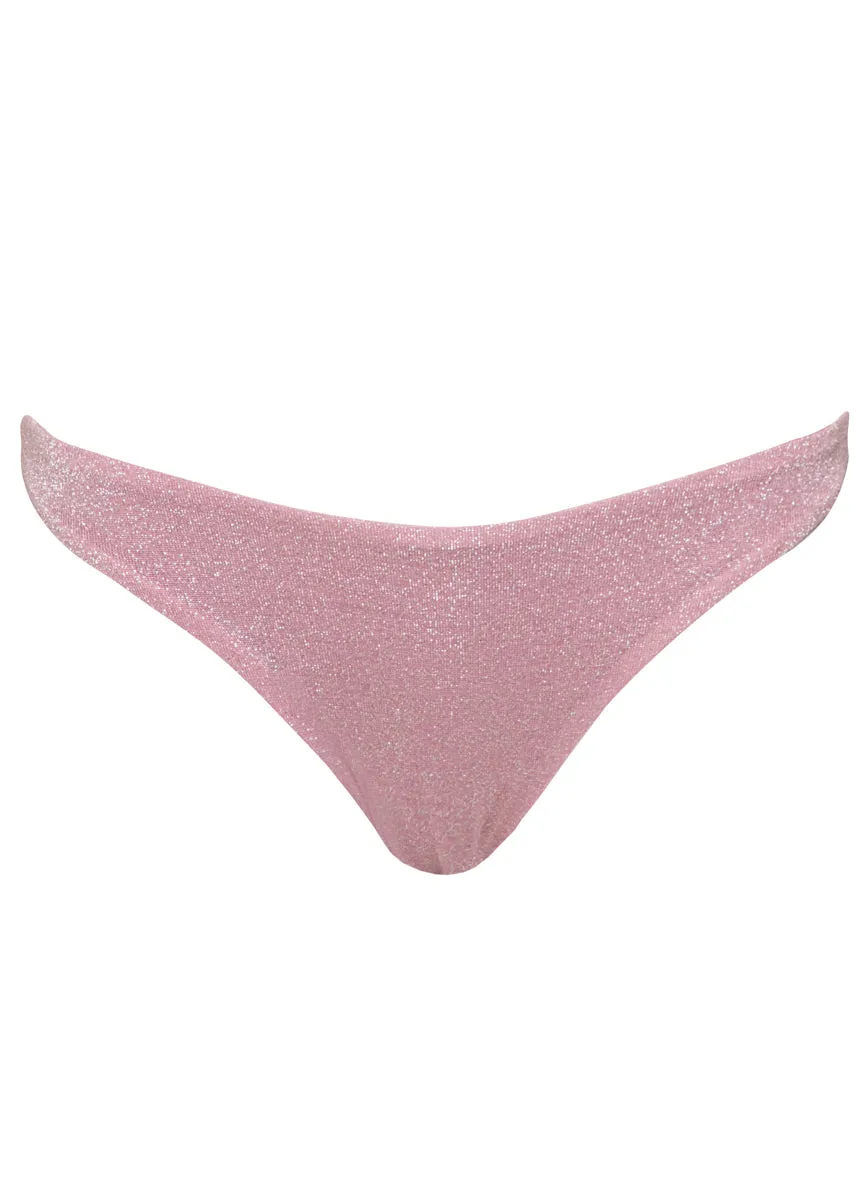Maaji Blush Shine Sublimity Regular Rise Classic Bikini Bottom Maaji