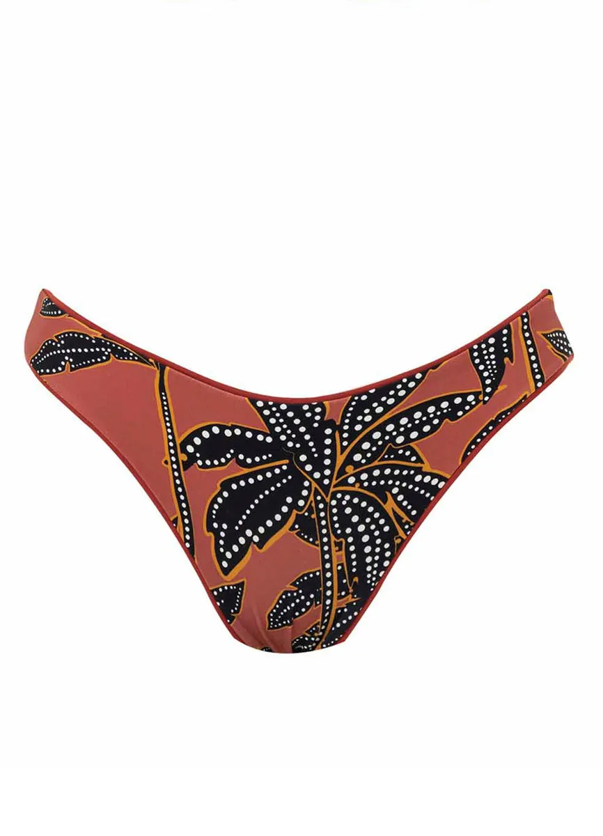 Maaji Burgundy Sublimity Classic Bikini Bottom Maaji