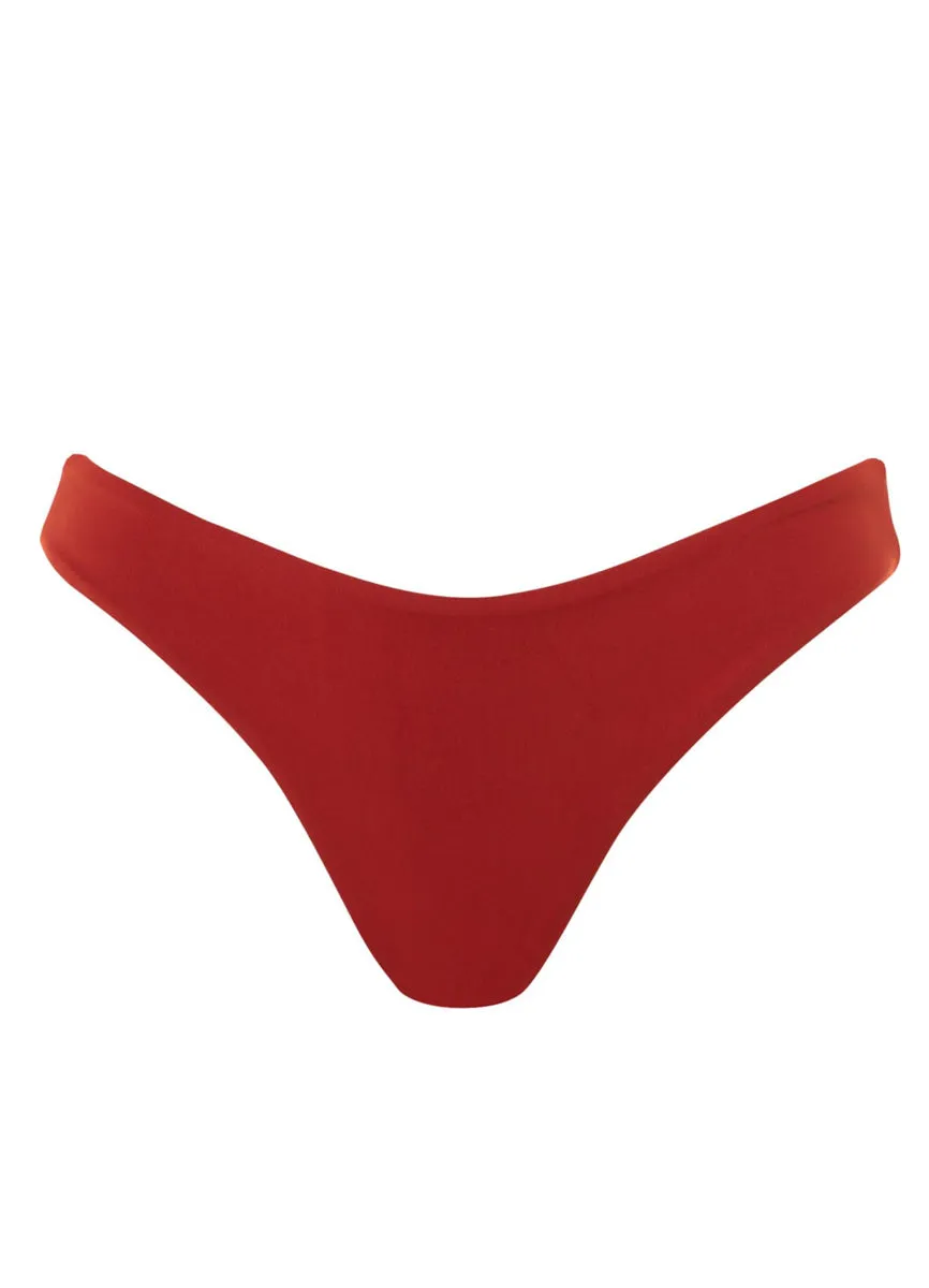 Maaji Burgundy Sublimity Classic Bikini Bottom Maaji