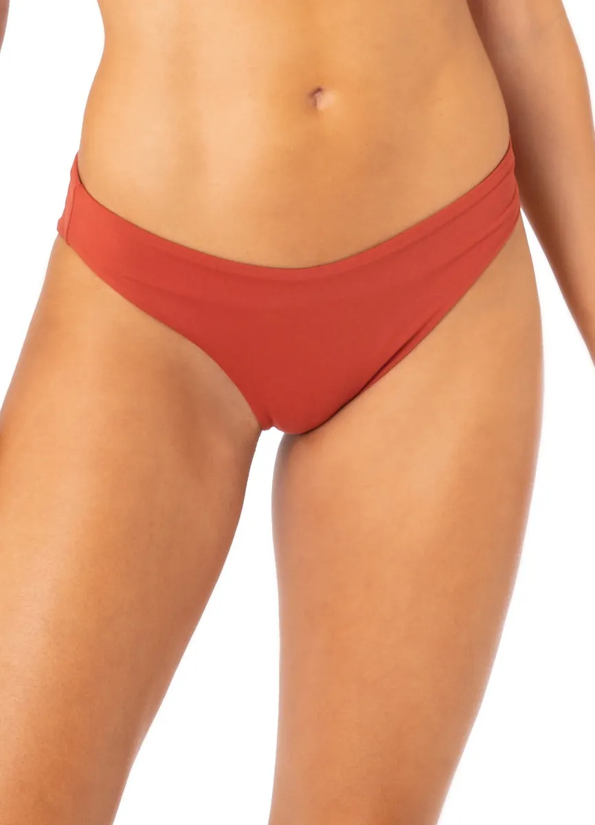 Maaji Burgundy Sublimity Classic Bikini Bottom Maaji