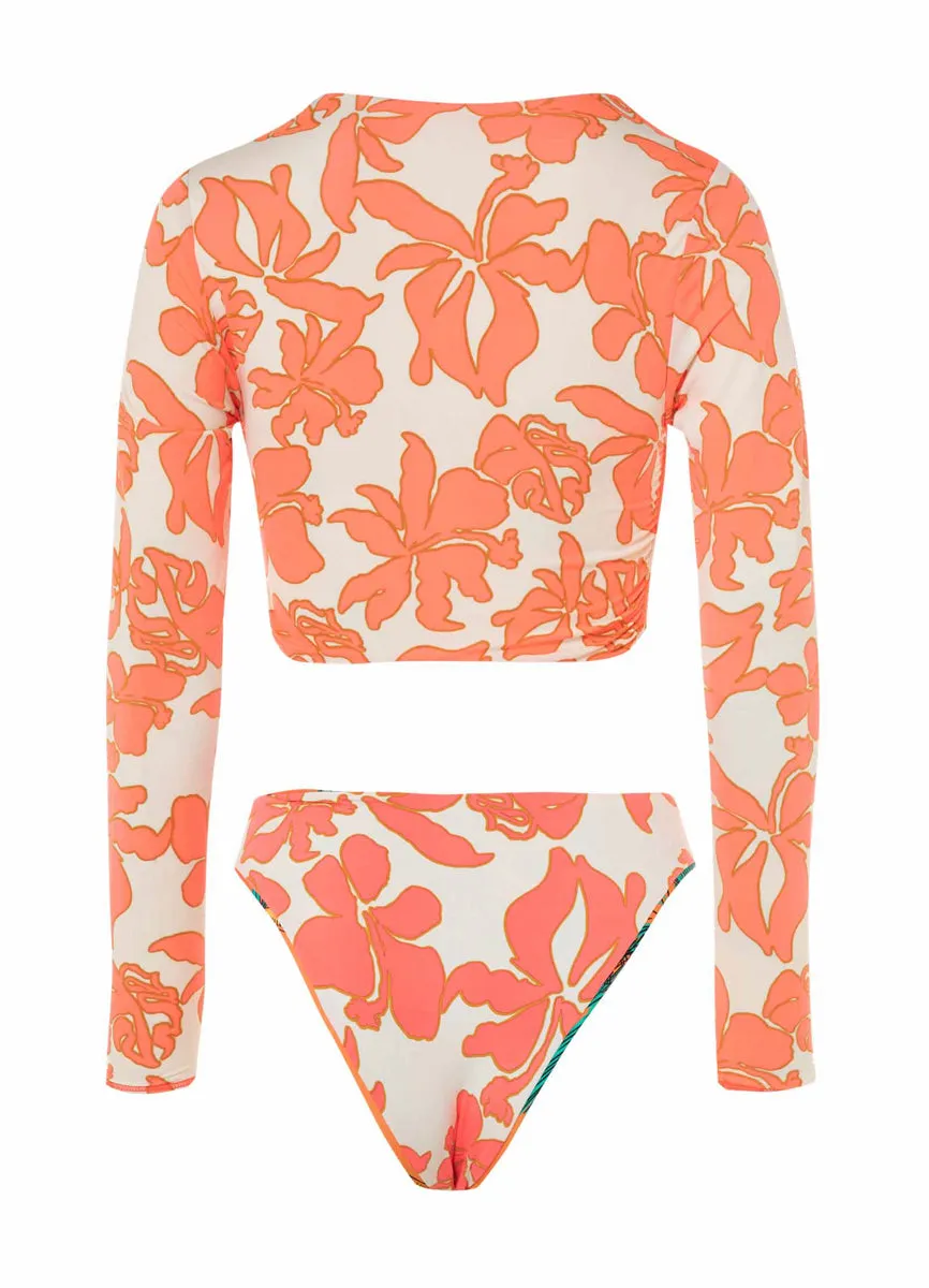 Maaji Cali Sunset Dakota High Rise/High Leg Bikini Bottom Maaji
