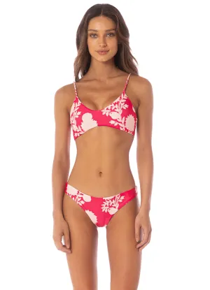 Maaji Candy Flowery Liberty  Sporty Bralette Bikini Top Maaji