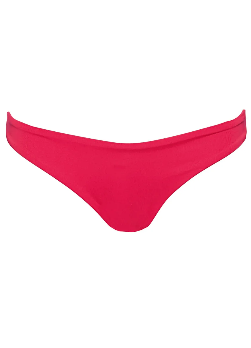 Maaji Cherry Crush Iconic  Low Rise Thin Side Bikini Bottom Maaji