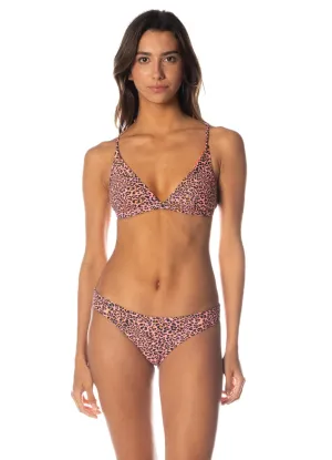 Maaji Coral Panther Ivy Fixed Triangle Top Maaji