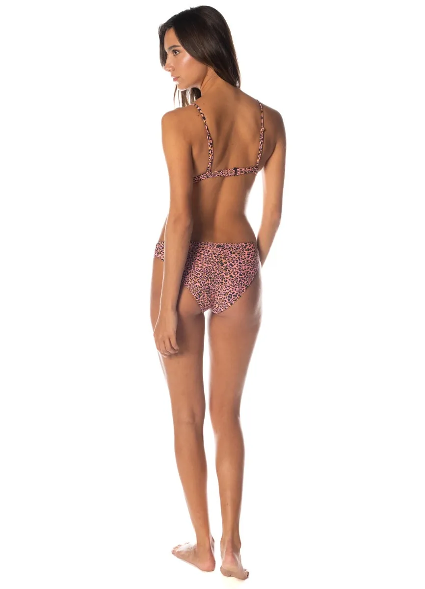 Maaji Coral Panther Ivy Fixed Triangle Top Maaji