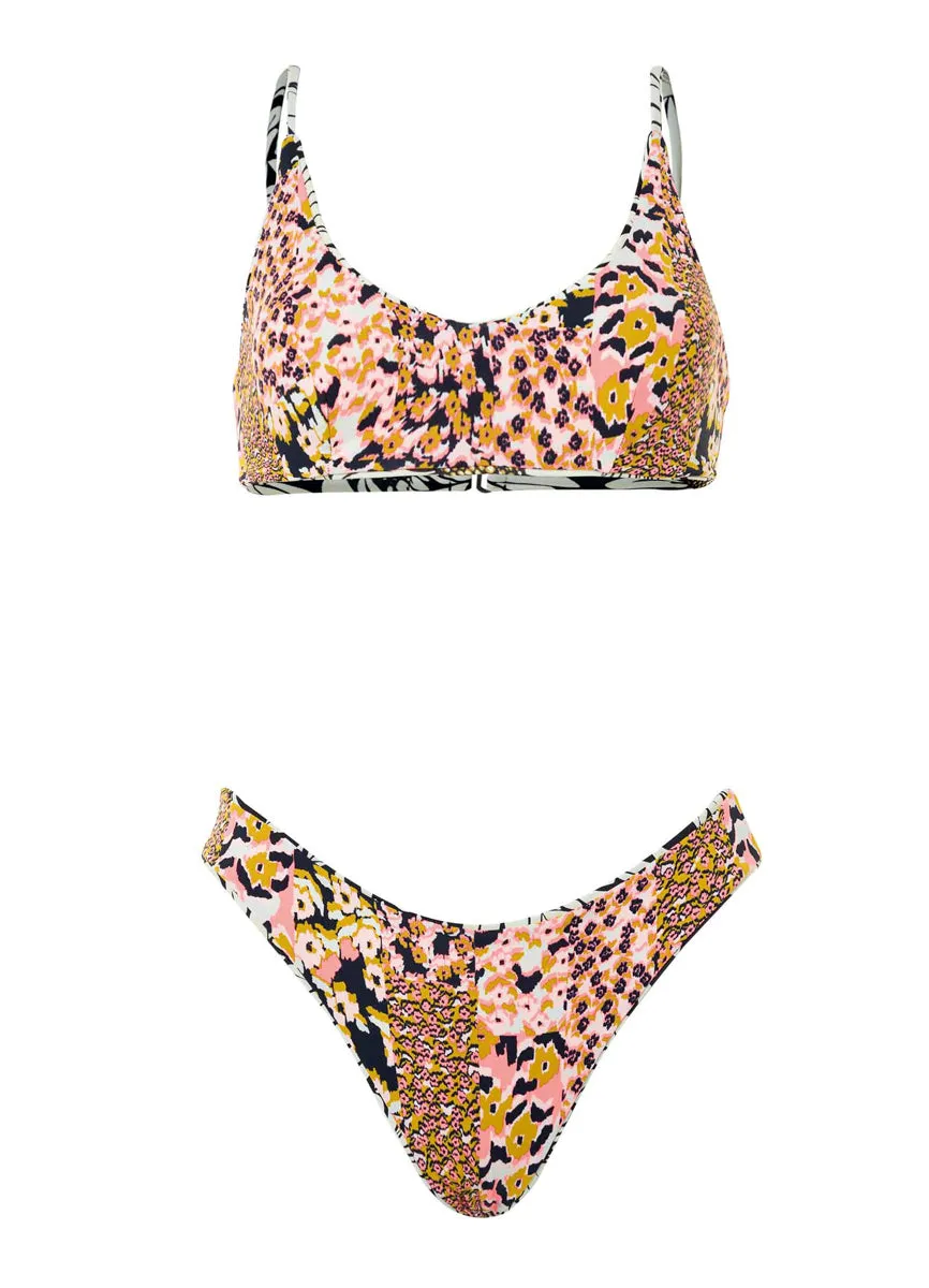 Maaji Daisy Floral Sublimity Classic Bikini Bottom Maaji