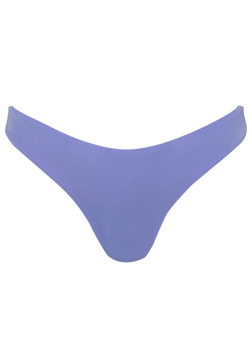 Maaji Deep Periwinkle Flirt Low Rise Thin Side  Bikini Bottom Maaji