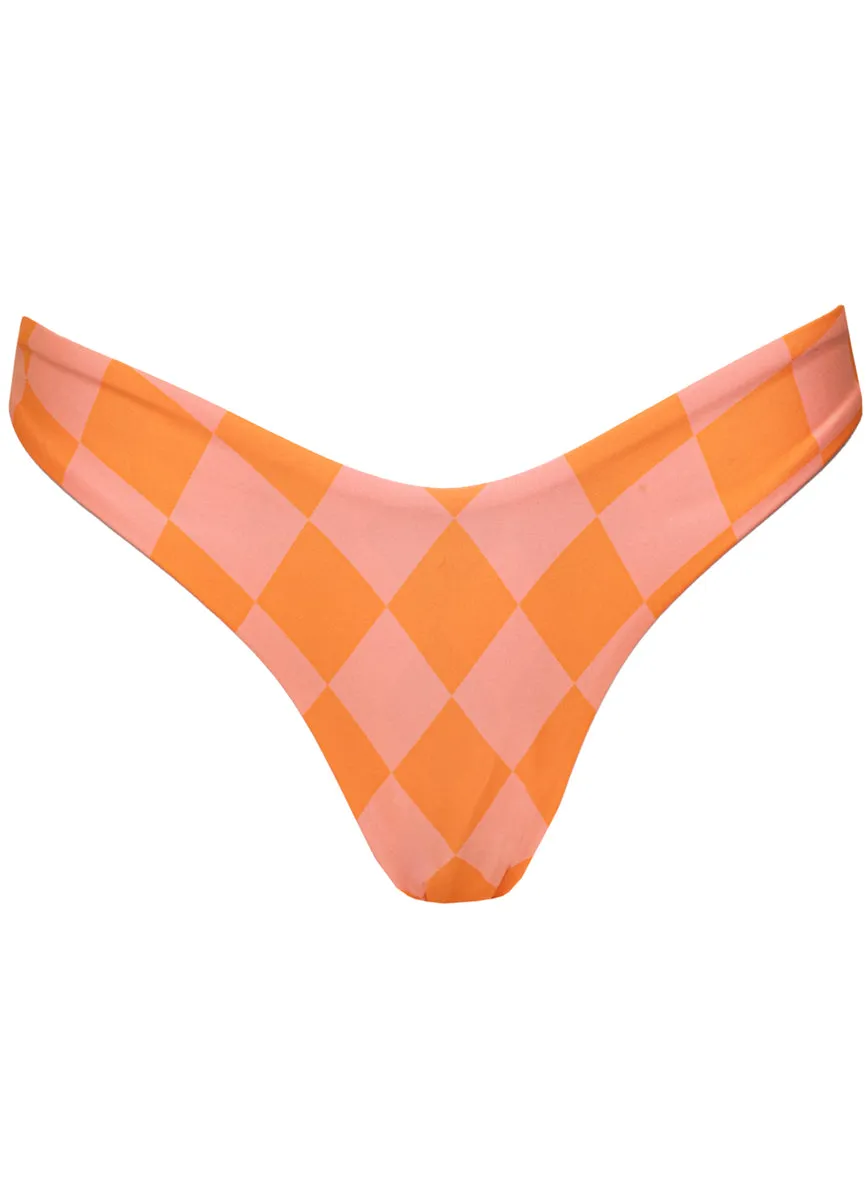 Maaji Diamond Sour Splendour Regular Rise Thin Side Bikini Bottom Maaji