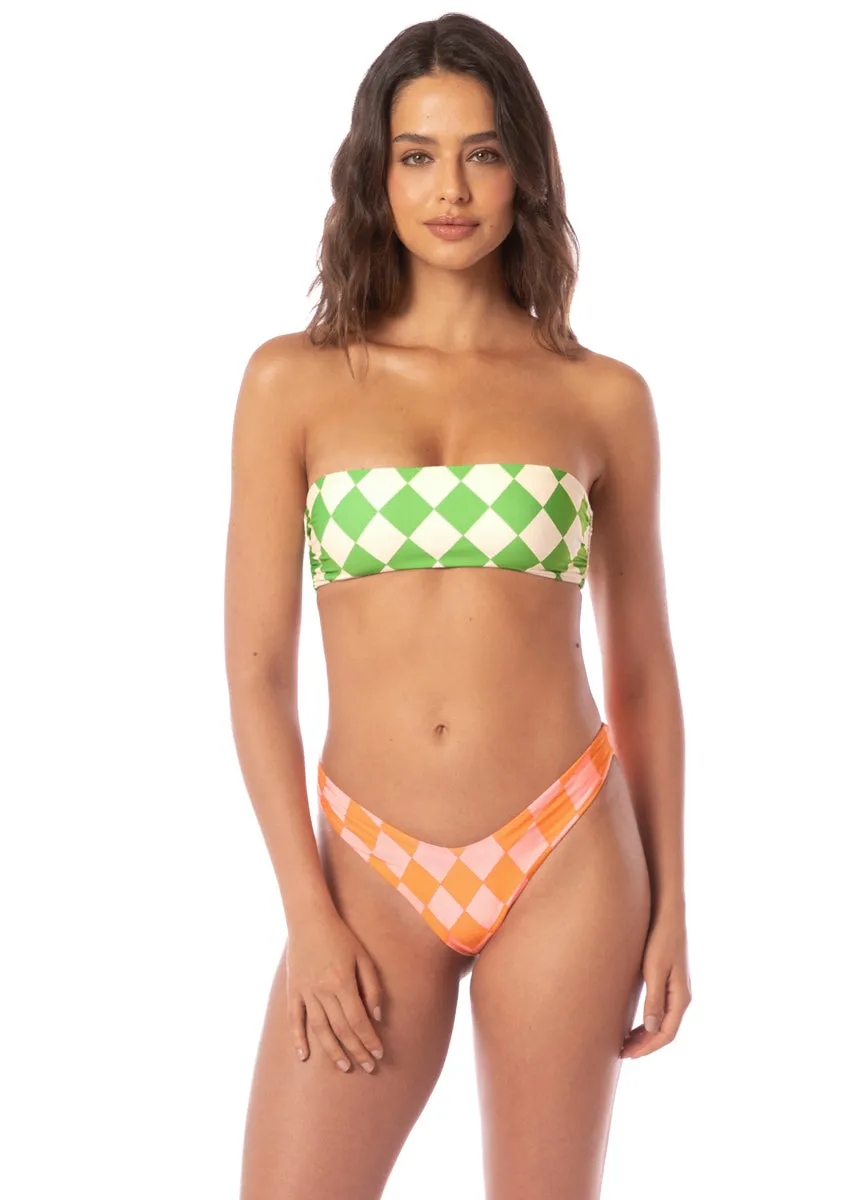 Maaji Diamond Sour Splendour Regular Rise Thin Side Bikini Bottom Maaji