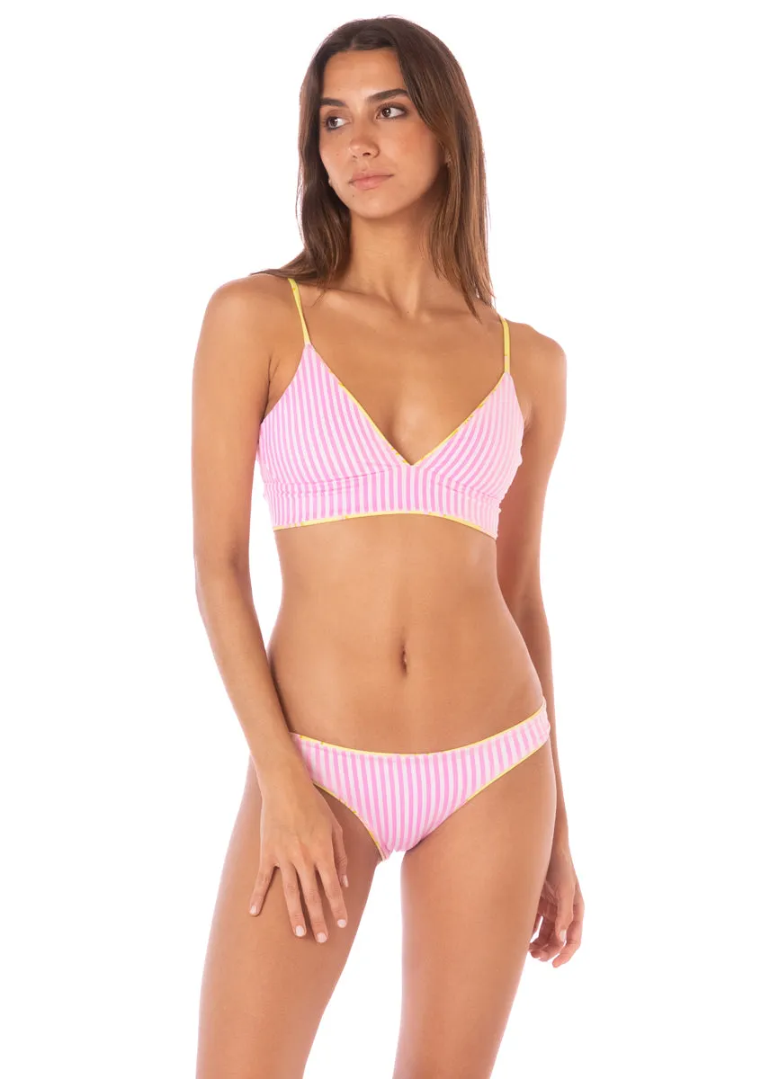 Maaji Dream Palm Flirt Low Rise Thin Side Bikini Bottom Maaji