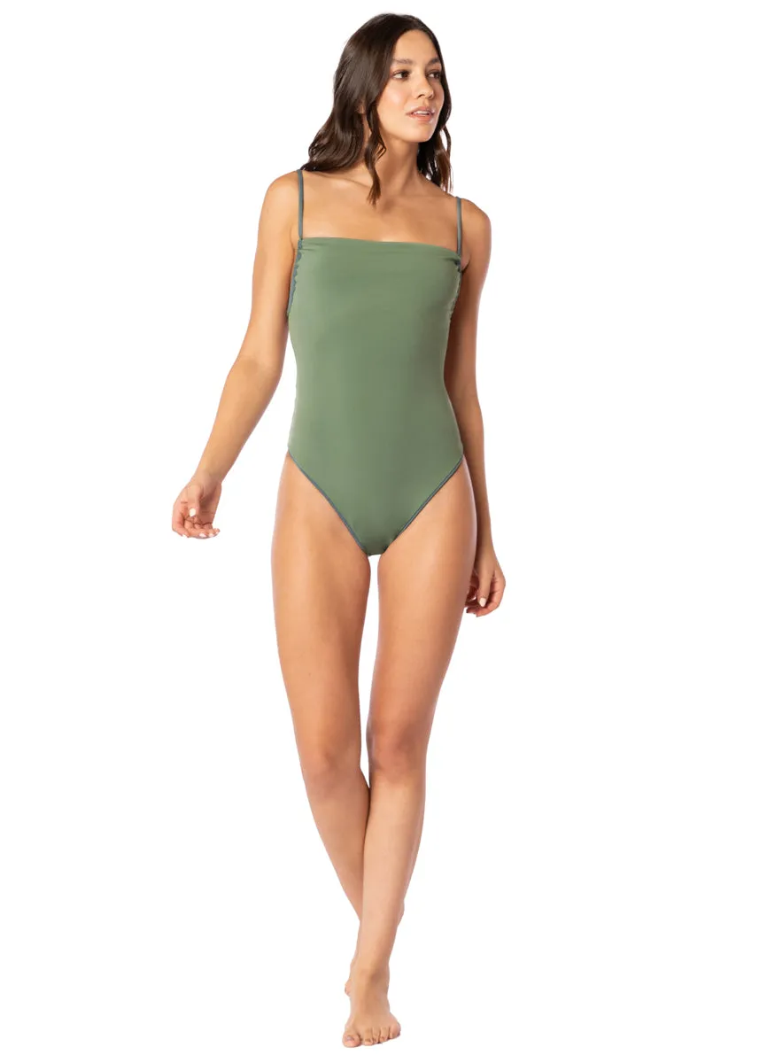 Maaji Eucalyptus Green Brittany Classic One Piece Maaji