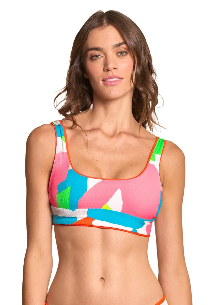 Maaji Fire Donna Sporty Bralette Bikini Top Maaji