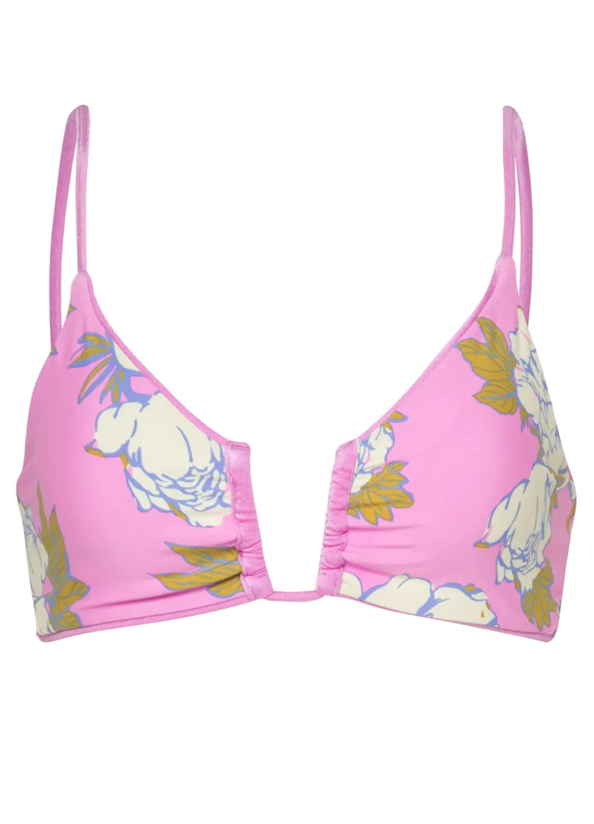 Maaji Fondant Pink Bia U Wire Bralette Bikini Top Maaji