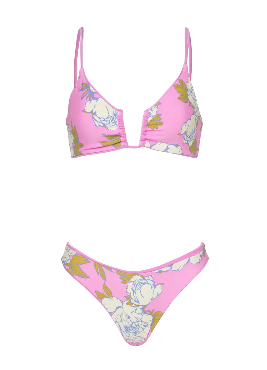 Maaji Fondant Pink Sublimity Regular Rise Classic  Bikini Bottom Maaji