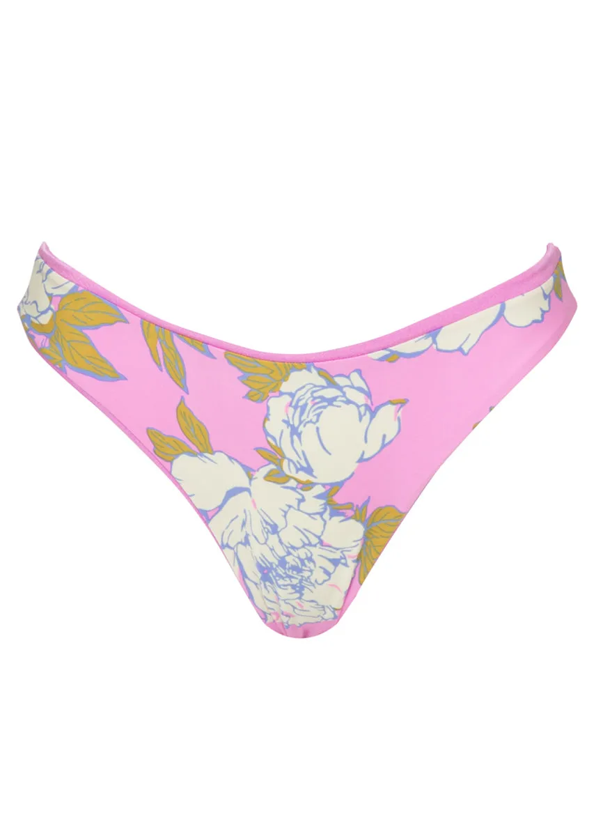Maaji Fondant Pink Sublimity Regular Rise Classic  Bikini Bottom Maaji