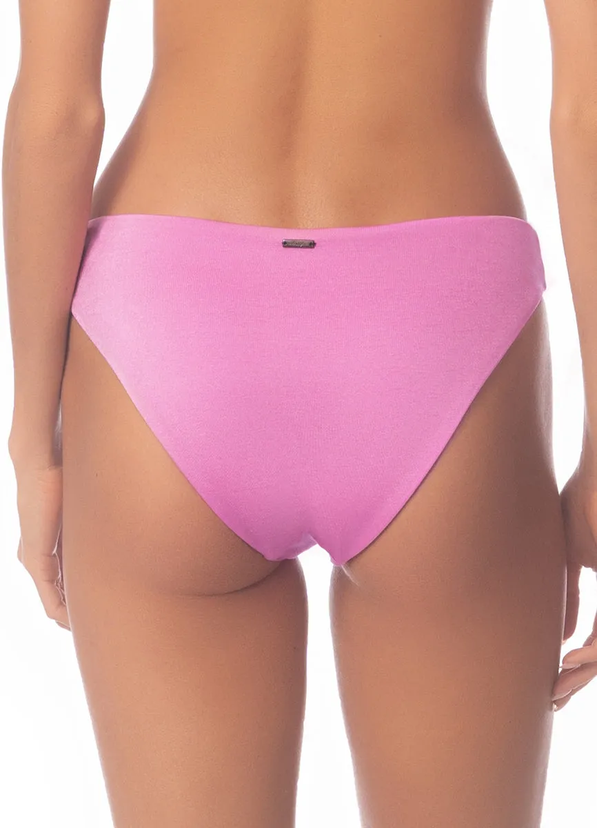 Maaji Fondant Pink Sublimity Regular Rise Classic  Bikini Bottom Maaji