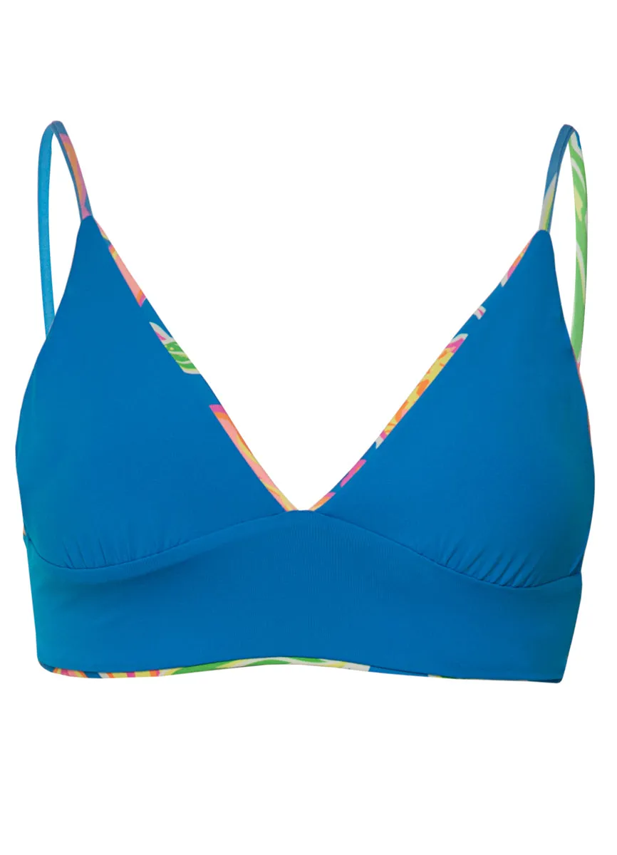 Maaji Fruit Punch Copilot Long Line Triangle Bikini Top Maaji