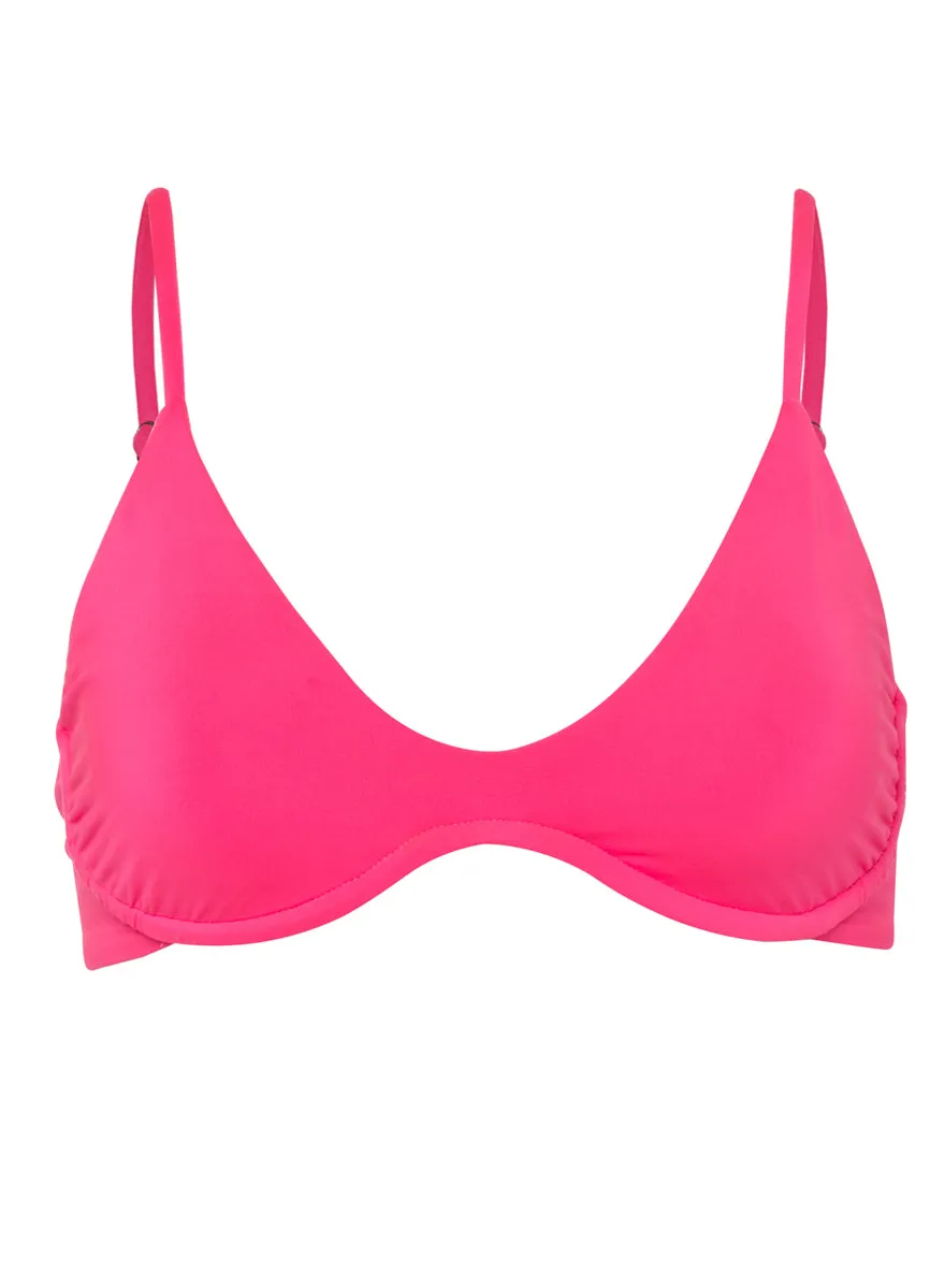 Maaji Fucshia Irene Underwire Bikini Top Maaji