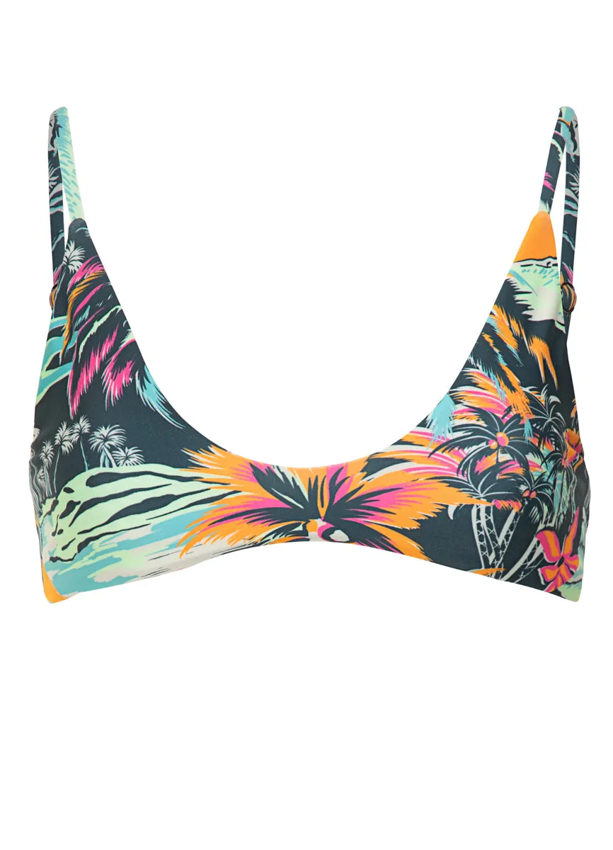 Maaji Funky Fiesta Creta Sporty Bralette Bikini Top Maaji