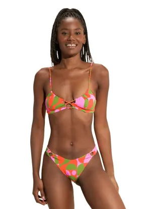 Maaji Hypergeo Kelly Loop Front Triangle Bikini Top Maaji