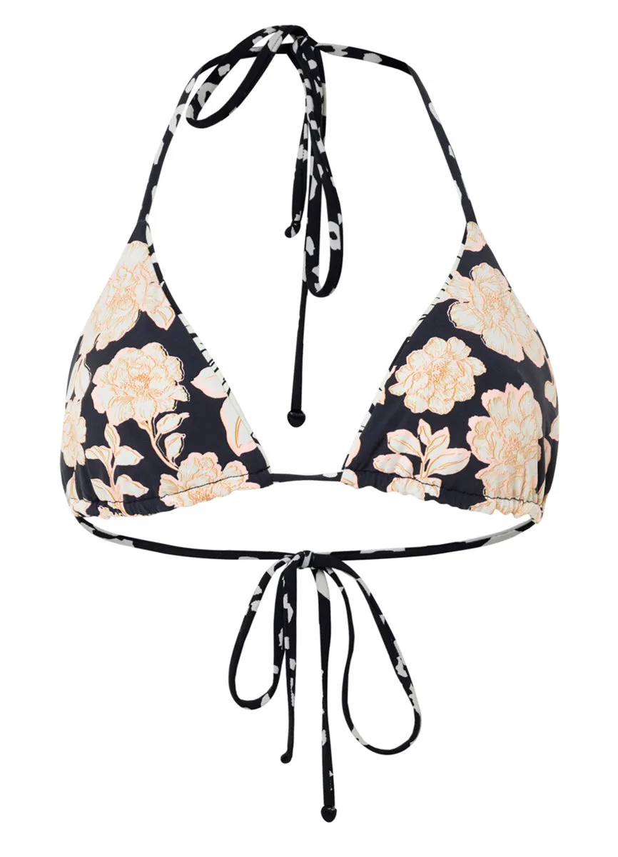 Maaji Ink Cheeta Alana Sliding Triangle Bikini Top Maaji