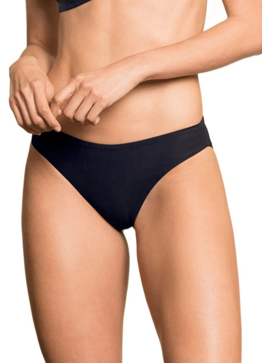 Maaji Jade Black Sublimity Classic Bikini Bottom Maaji