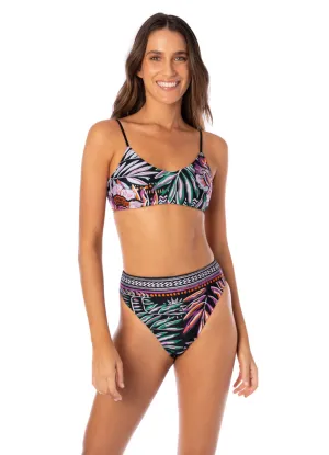 Maaji Jaguar Jungle Lanai Classic Bralette Bikini Top Maaji