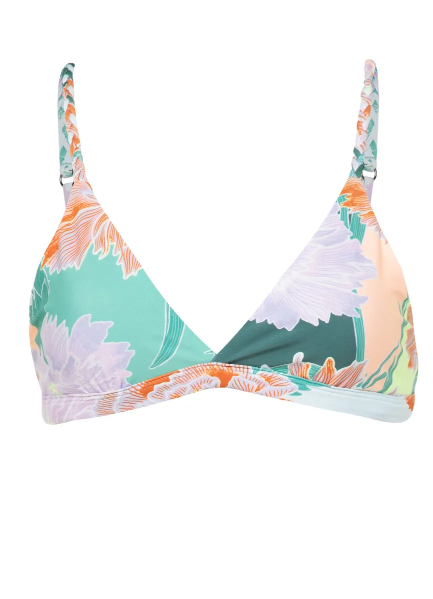 Maaji Japanese Eden Rasha Fixed Triangle Bikini Top Maaji