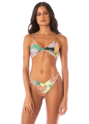 Maaji Japanese Eden Rasha Fixed Triangle Bikini Top Maaji