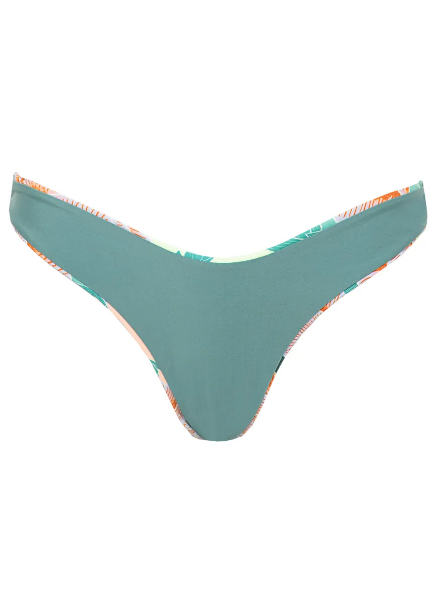 Maaji Japanese Eden Splendour Regular Rise Thin Side Bikini Bottom Maaji
