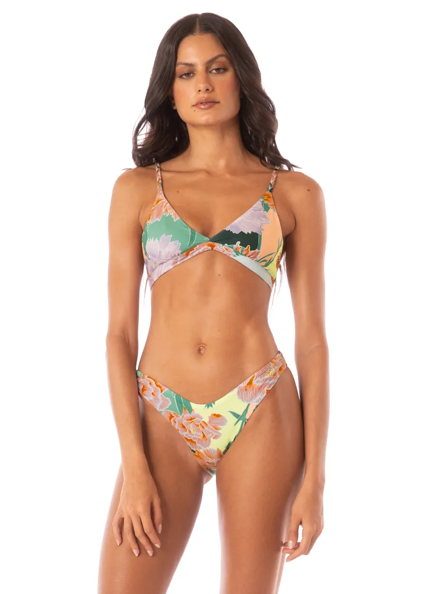 Maaji Japanese Eden Splendour Regular Rise Thin Side Bikini Bottom Maaji