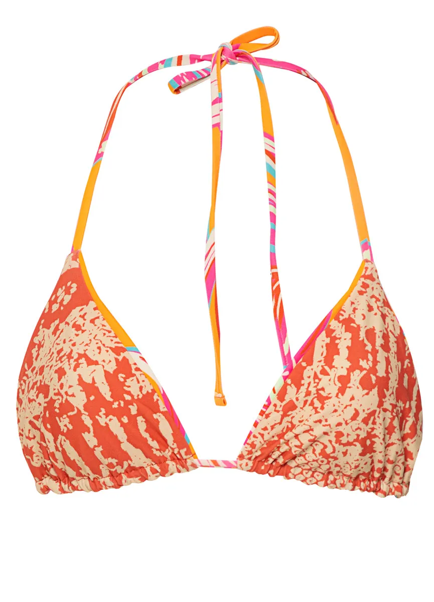 Maaji Jungle Groove Balmy Sliding Triangle Bikini Top Maaji