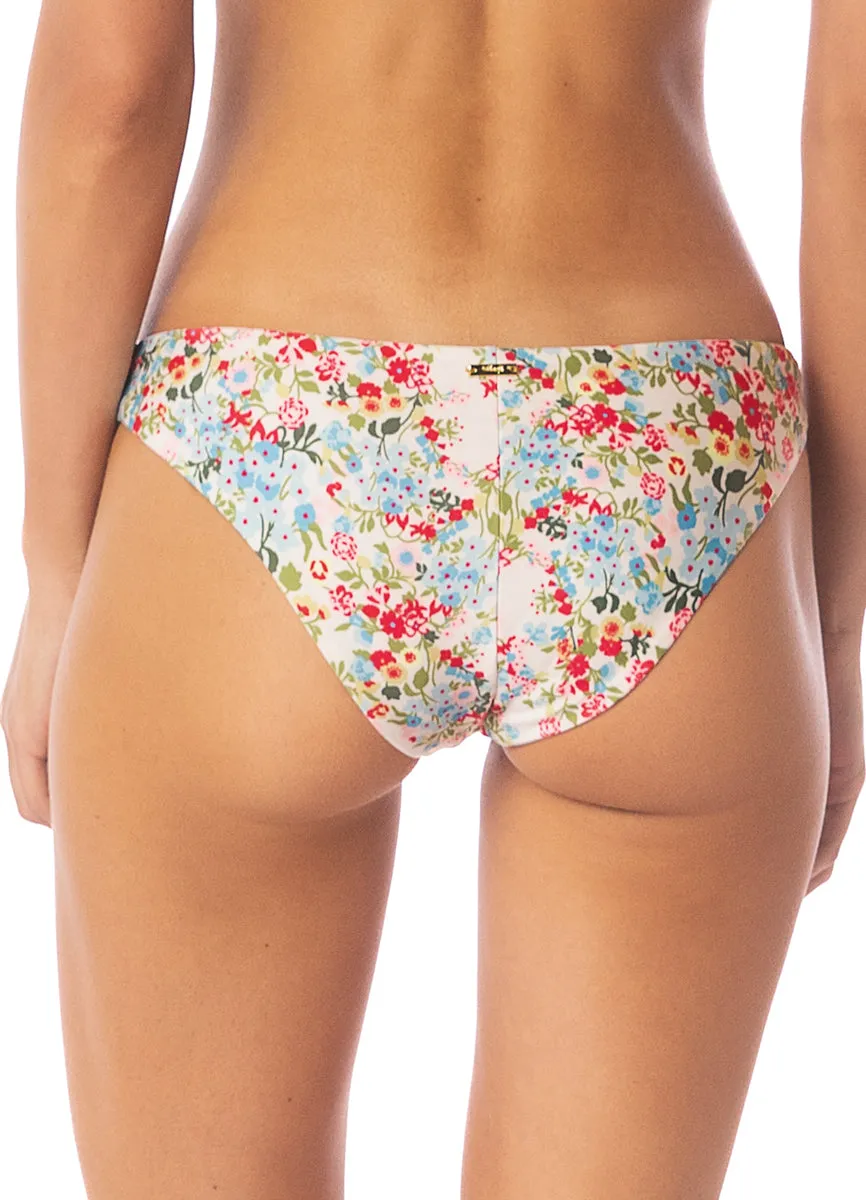 Maaji Love In Bloom Iconic  Low Rise Thin Side Bikini Bottom Maaji
