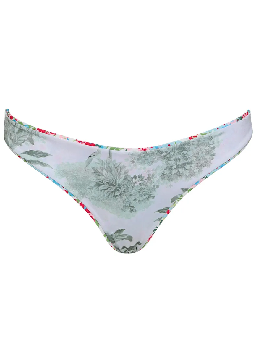 Maaji Love In Bloom Iconic  Low Rise Thin Side Bikini Bottom Maaji