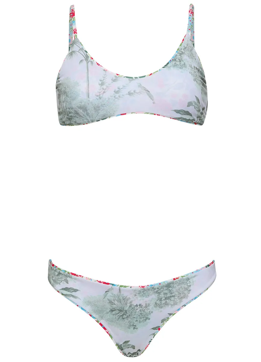 Maaji Love In Bloom Iconic  Low Rise Thin Side Bikini Bottom Maaji