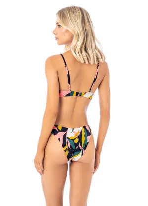 Maaji Lush Leaves Splendour High Leg Bikini Bottom Maaji