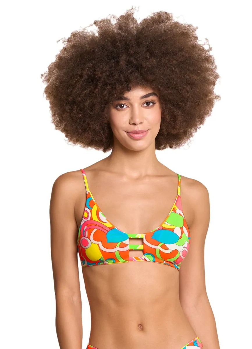 Maaji Magnetic Crate Sporty Bralette Bikini Top Maaji