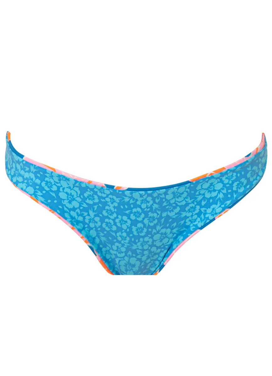 Maaji Magnolia Mirage Flirt Low Rise Thin Side Bikini Bottom Maaji