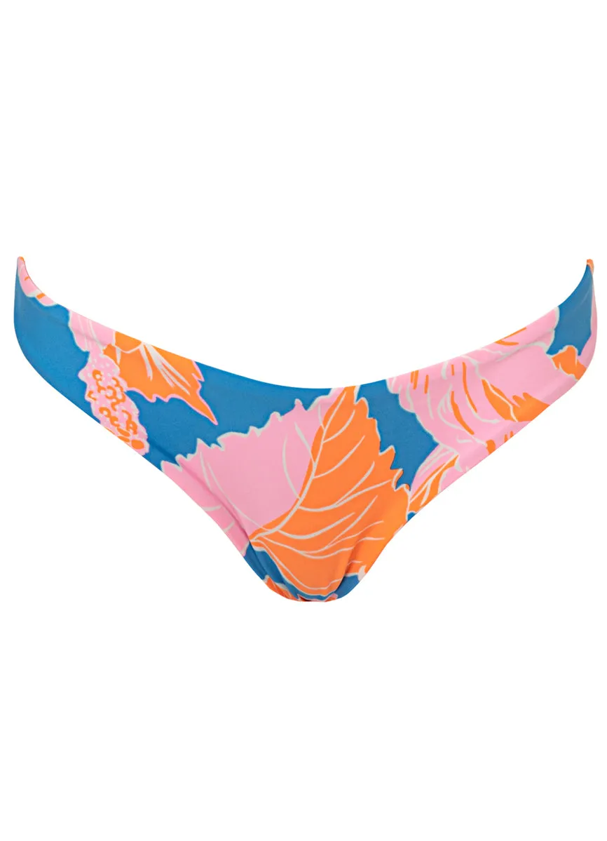 Maaji Magnolia Mirage Flirt Low Rise Thin Side Bikini Bottom Maaji