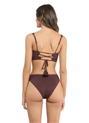 Maaji Mocca Sublimity Classic Bikini Bottom Maaji