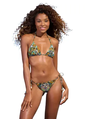 Maaji Multitapestry Alana Sliding Triangle Bikini Top Maaji