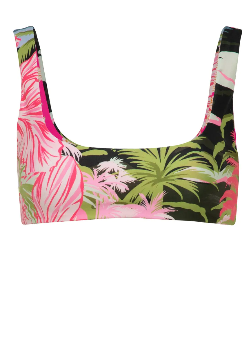 Maaji Neo Hawaiian Rebel Sporty Bralette Bikini Top Maaji