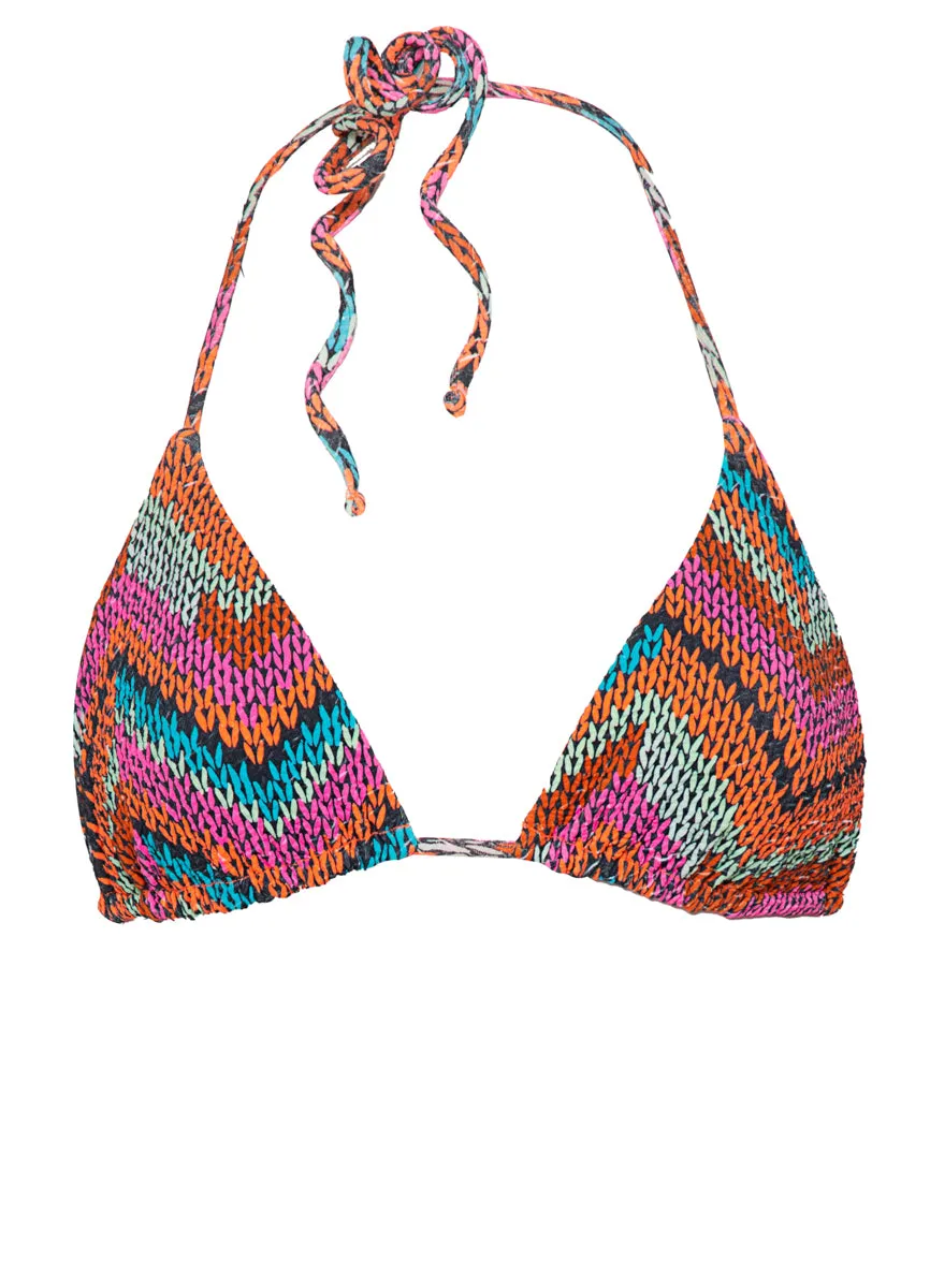 Maaji Neon Rush Balmy Sliding Triangle Bikini Top Maaji