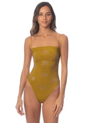 Maaji Olive Palmetto Brittany Classic One Piece Maaji