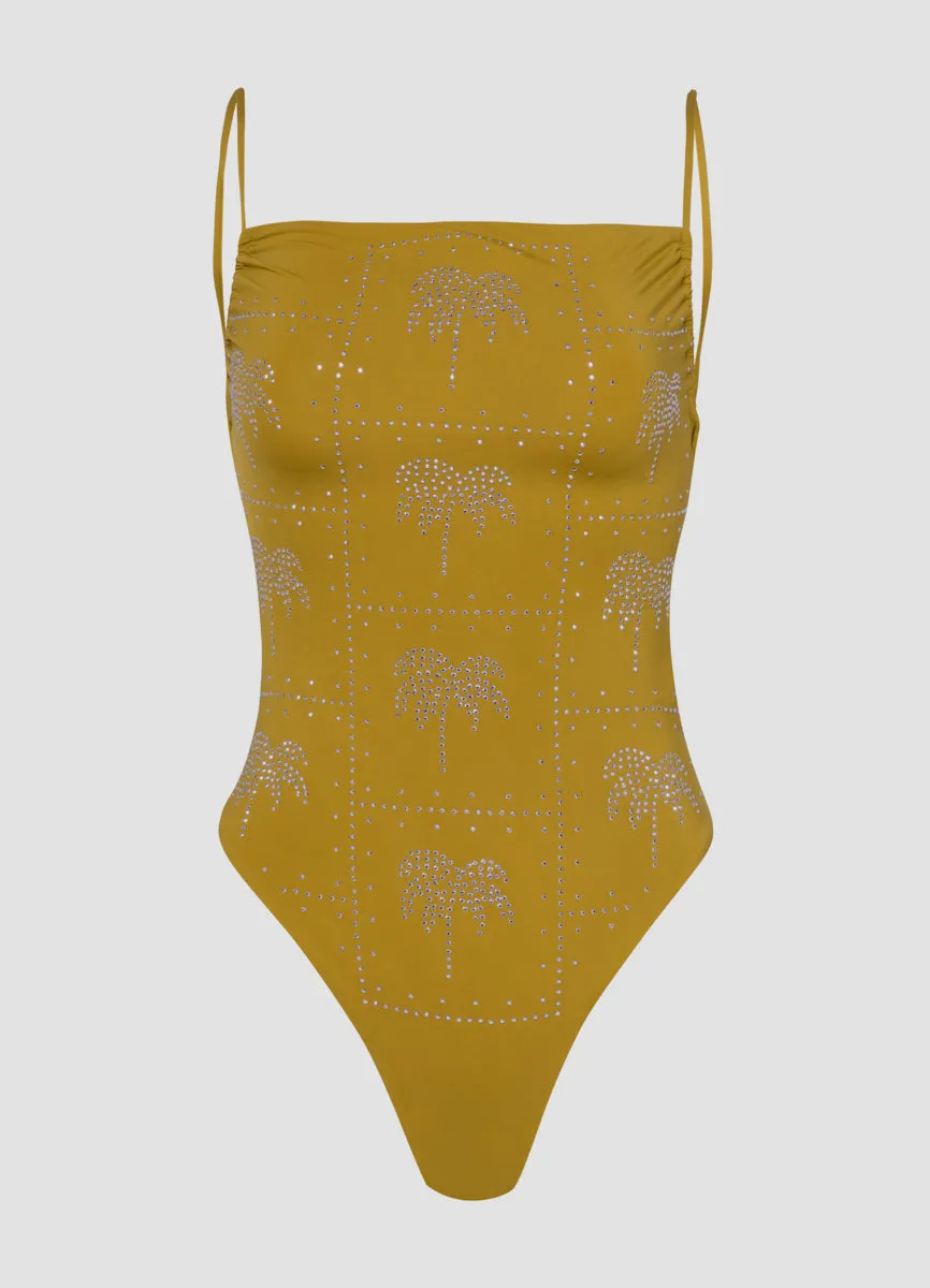 Maaji Olive Palmetto Brittany Classic One Piece Maaji