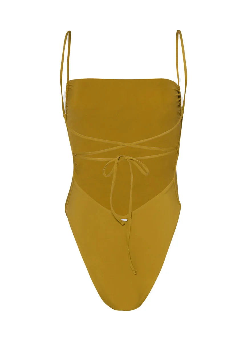 Maaji Olive Palmetto Brittany Classic One Piece Maaji