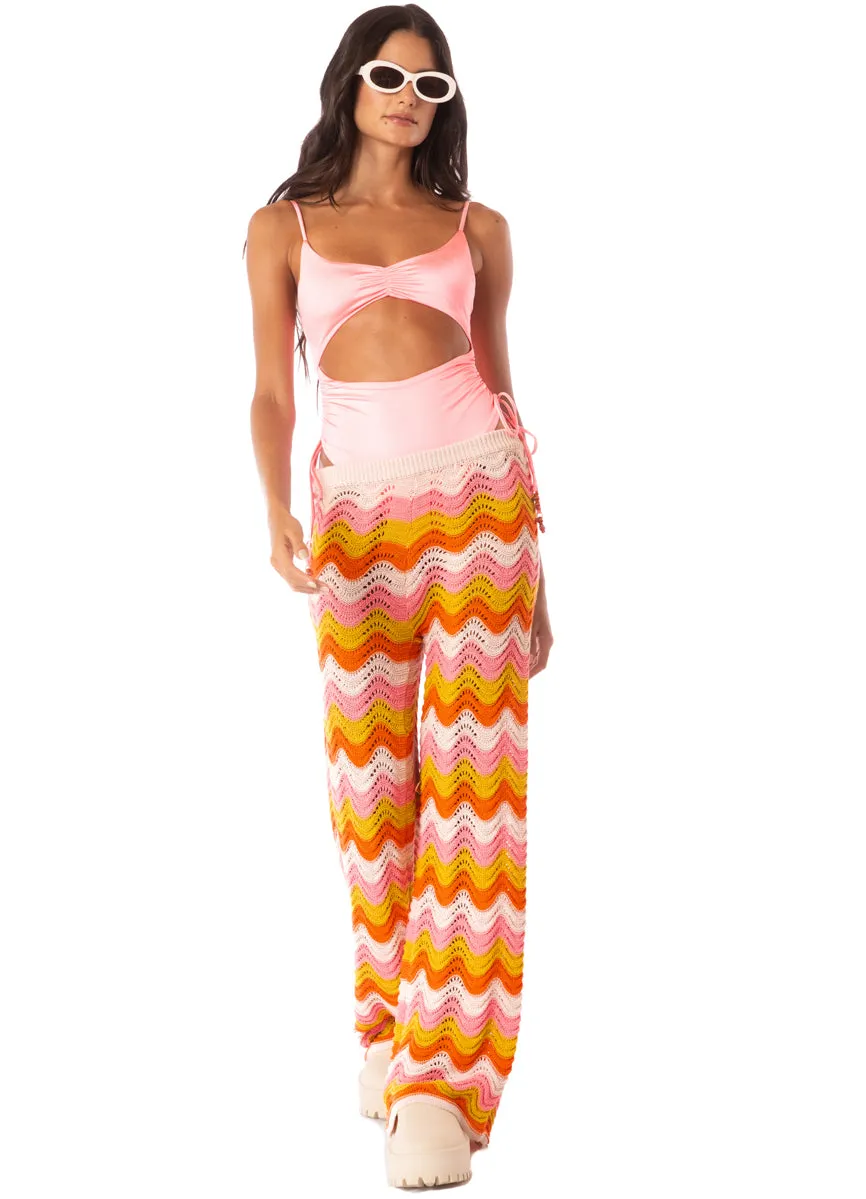 Maaji Orchid Pink Kai Cut Out One Piece Maaji